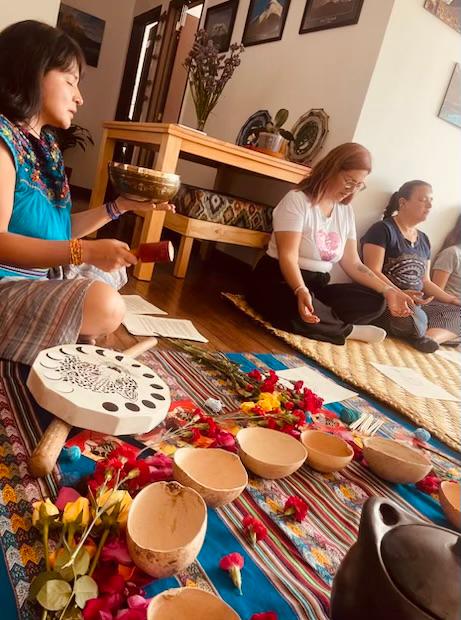Experiencia grupal con sonido, instrumentos y presencia corporal en Espacio Tángara
